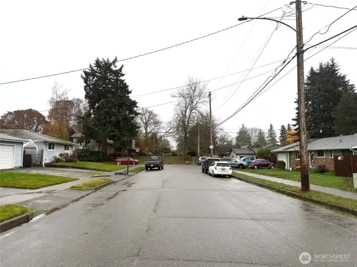 Street view to the south.