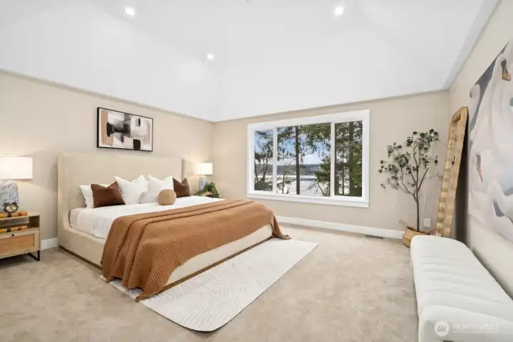 Primary Suite with Lake Views