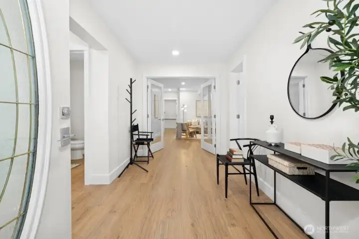 Secondary Living Wing – Entry Hall