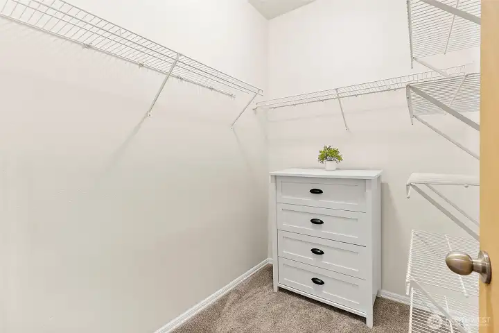 Spacious Walk-in closet