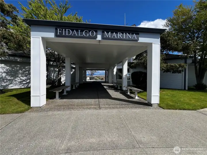 Fidalgo Marina has a full time manager who watches and maintains the marina