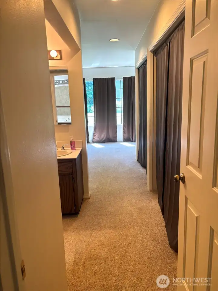 Entrance to main bedroom