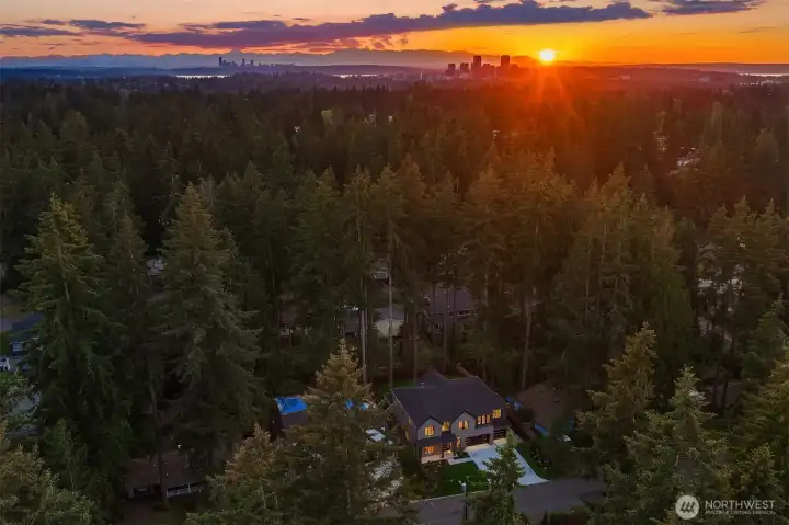 Surrounded by parks, mature trees, and nearby lake, yet minutes from Bellevue and Seattle, this is an opportunity to own a piece of a setting that becomes more difficult to recreate with each passing year.