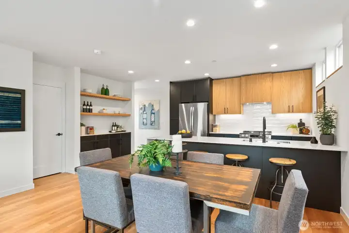 Photo of model unit, 4116 B Burke Ave N - buyer to verify.