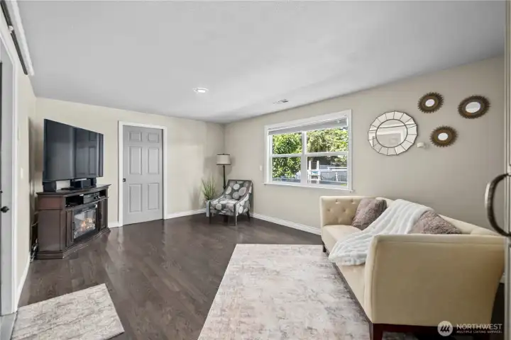 Lower Level Living Space