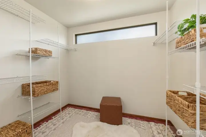 ...and walk-in-closet.