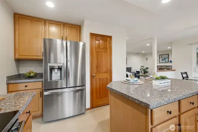 - Including the fridge!
