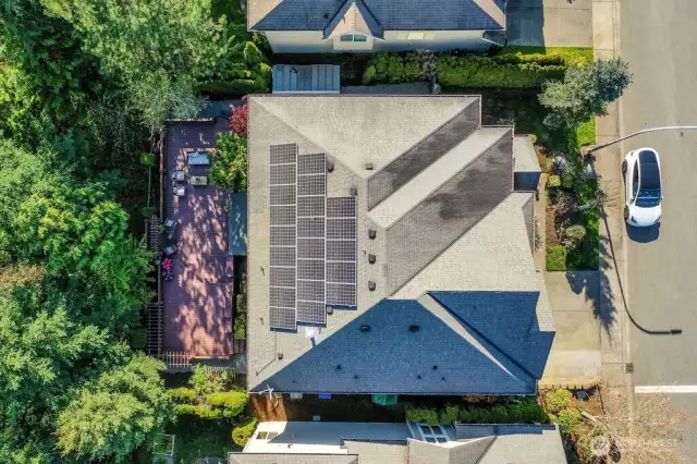 Solar Panels on roof top