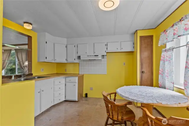 Nice sized ADU kitchen space