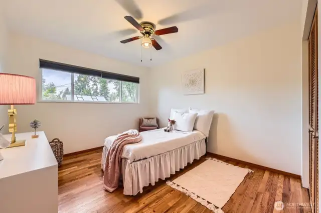 First sunny bedroom