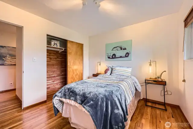 Second, generously sized bedroom