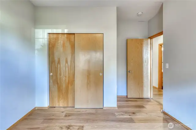 Additional view of second bedroom located at the front of the home.