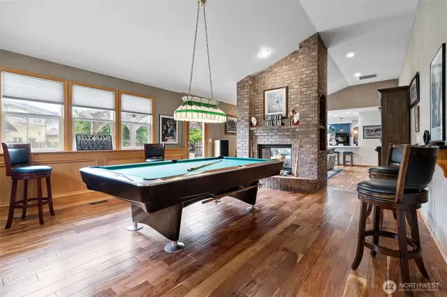 Billiard room