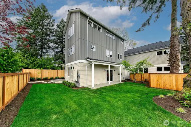 Big fenced yard!