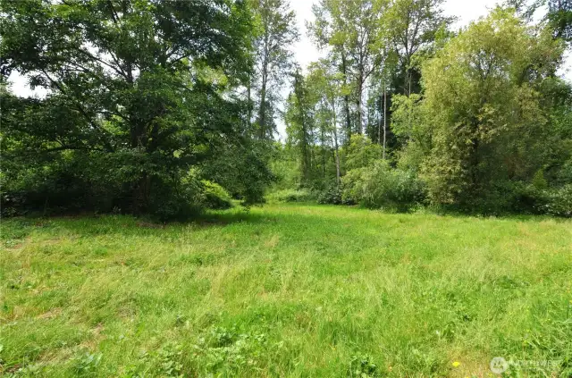 Lot looking West