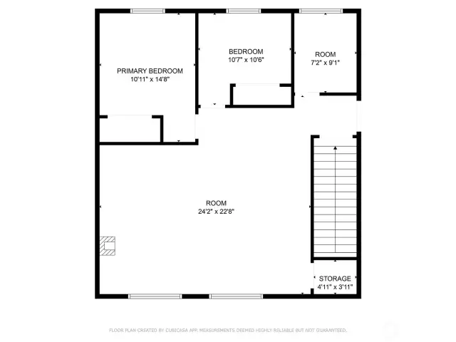 2nd floor - floor plan