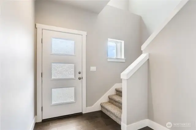Photos of a completed home next door