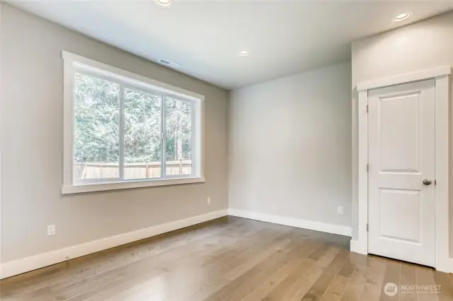 Photos of a completed home next door