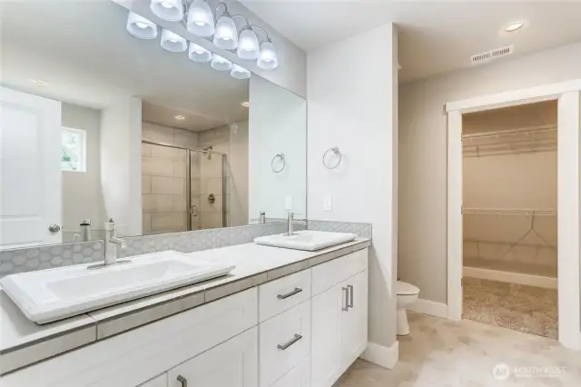Photos of a completed home next door