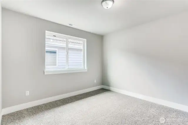 Photos of a completed home next door
