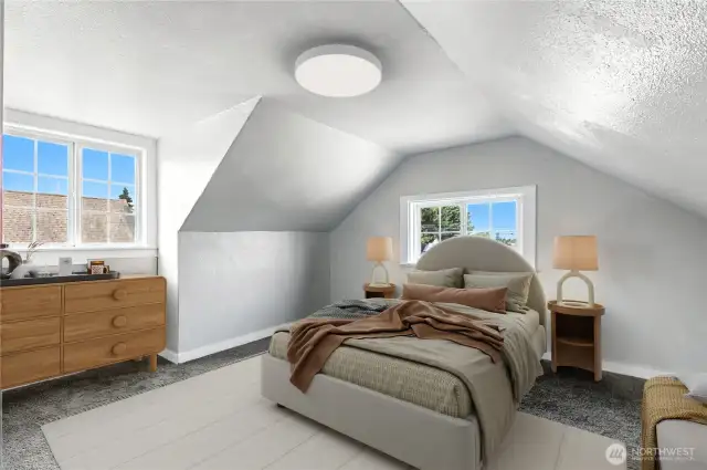 3rd bedroom upstairs