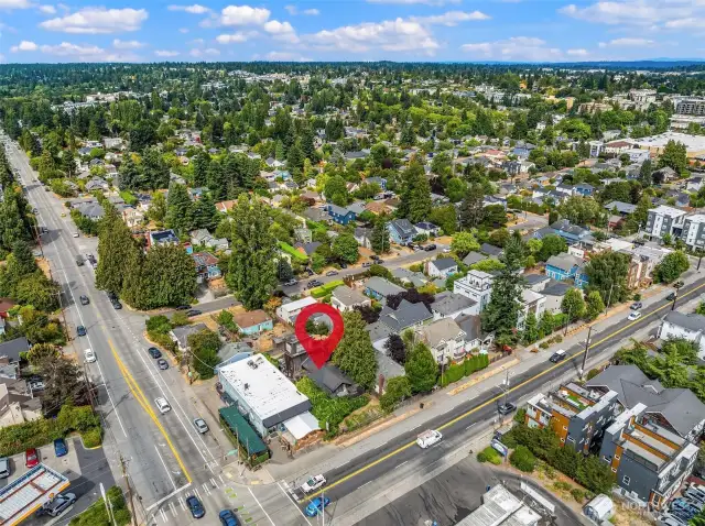 Aerial Looking NE