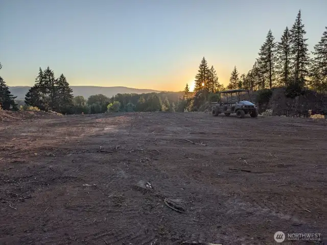 Sunset view. Amazing and peaceful
