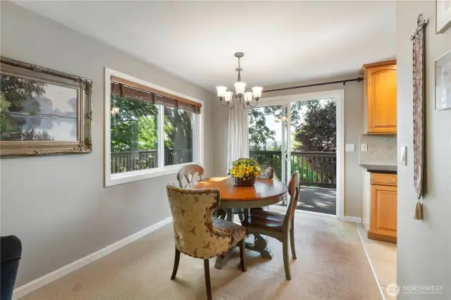 a true dining room