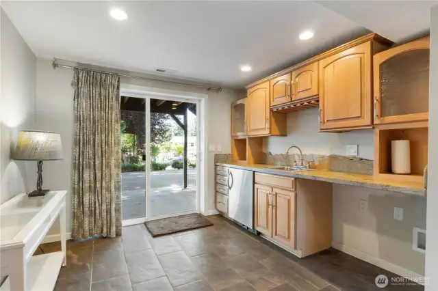 Kitchenette downstairs