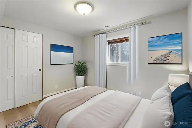 *Virtual staging. Downstairs 3rd bedroom