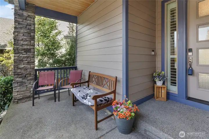 Front Porch Sitting Area