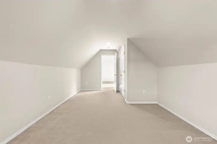 Third Upstairs Bedroom off bonus room