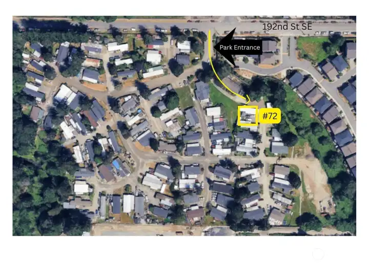 First left after mailboxes take you to the back side of home