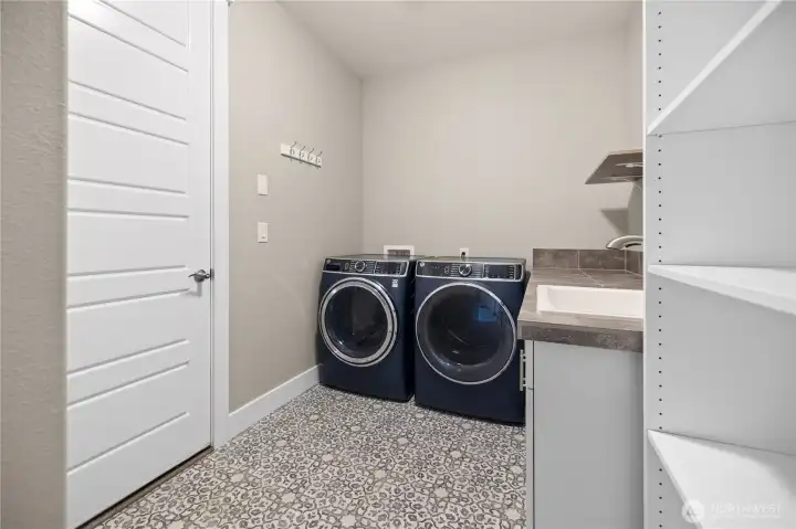 Extra Large mudroom with storage