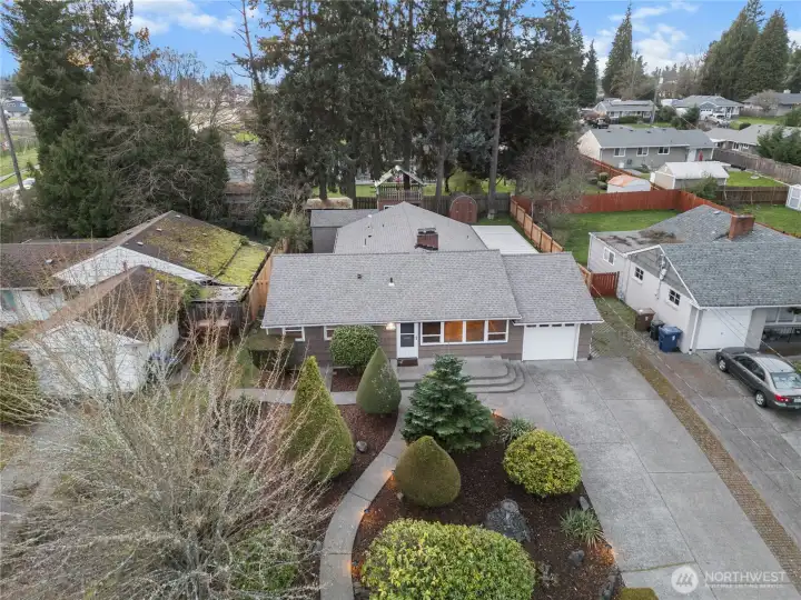 Roof was replaced and exterior painted Fall of 2025