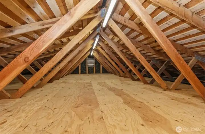 Approximately 800 sqft extra storage!