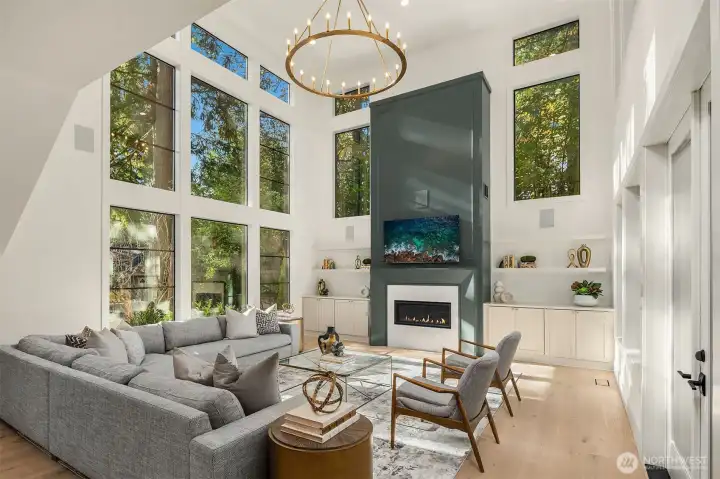 The following photos are from an MN Custom Home with a similar designer floor plan