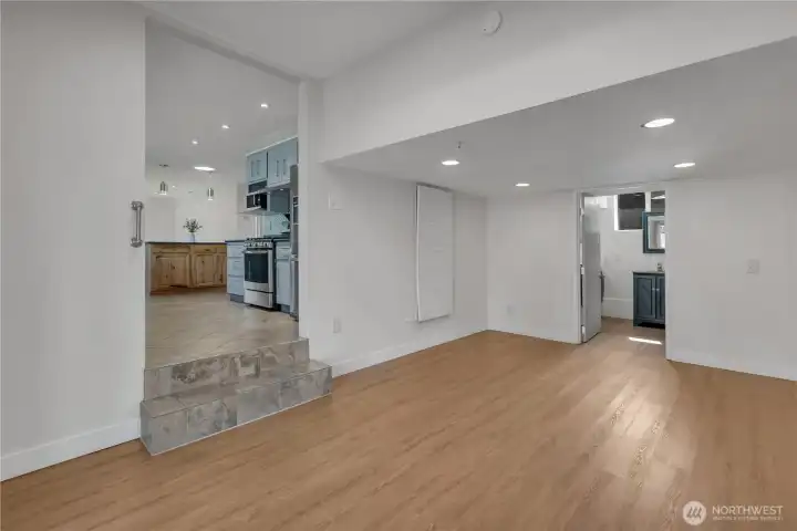 Another view of dining and bonus room.