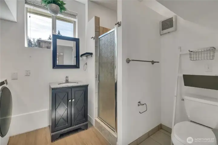 3/4 bathroom