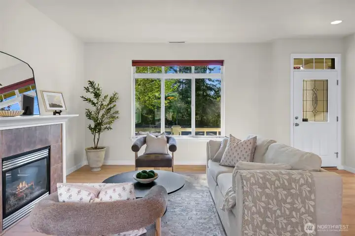 Bright & Open Living Area