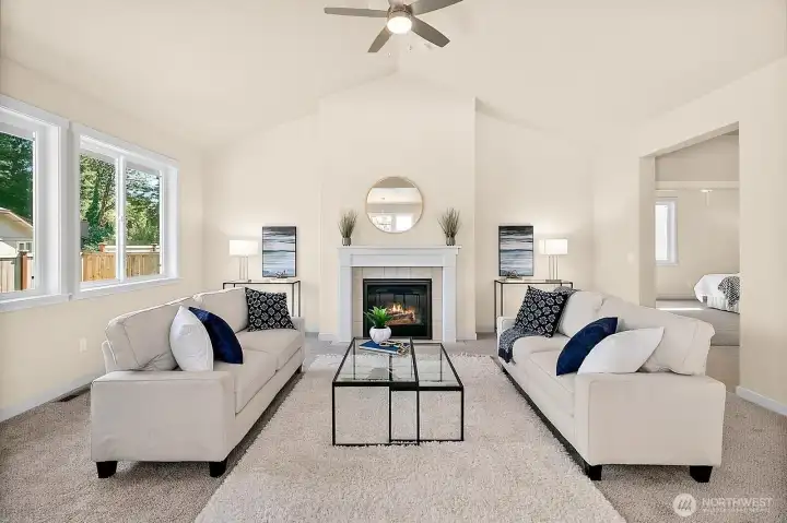 Living Room * some finishes will be different