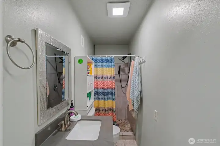 2nd bathroom in hallway 2nd bathroom in hallway