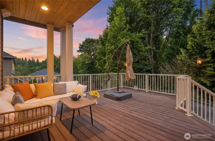 The perfect setting for morning coffee or sunset conversations.