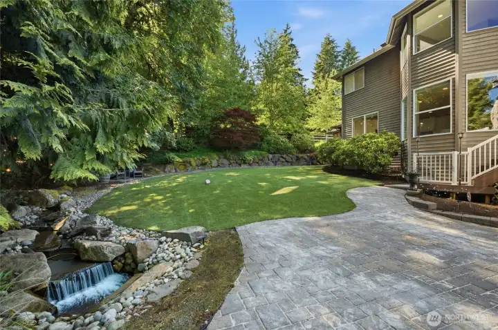 Room to play, entertain, garden, and simply enjoy.