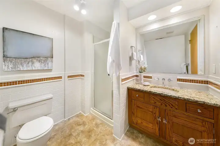 Downstairs 3/4 bath