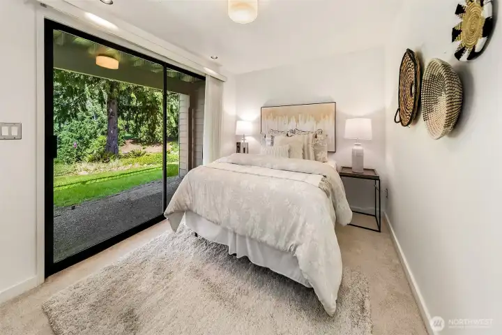 Downstairs flex room - office or additional bedroom