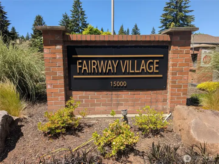 Welcome to the gated community of Fairway Village!