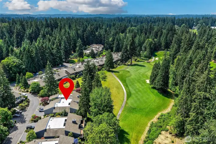 Golf course living!