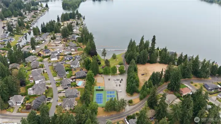 Boat Launch, Swim Area, Tennis & Pickleball Courts Boat Launch, Swim Area, Tennis & Pickleball Courts