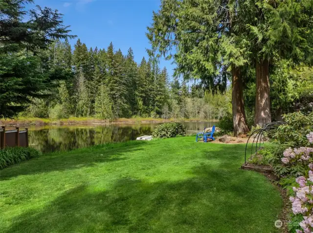 Situated directly across from Beaver Lake  Park, Long Lake (also known as Little Beaver  Lake) offers timeless views that are  preserved for perpetuity. Enjoy the tranquility  of this location while still having convenient  access to "big" Beaver Lake through the  connecting canal.